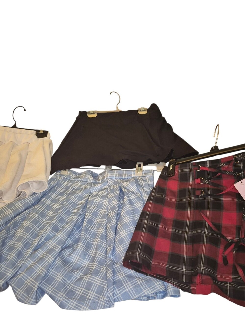 Women's teens mini shirts (4) small like new